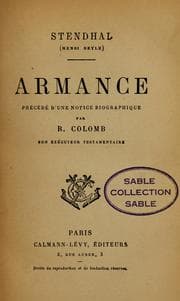 Tapa de Armance