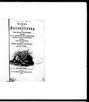 Tapa de Geschichte der Kolonisirung der freien Staaten des Alterthums