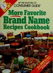 Tapa de More favorite brand name recipes cookbook