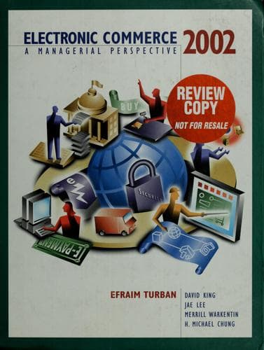 Tapa de Electronic commerce 2002