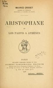 Tapa de Aristophane et les partis à Athènes