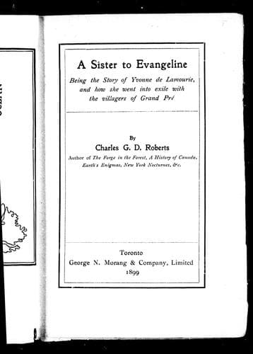 Tapa de A sister to Evangeline