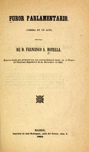 Tapa de Furor parlamentario