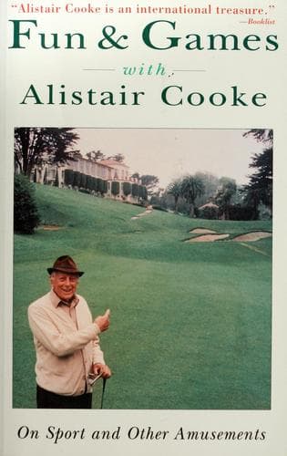 Tapa de Fun & games with Alistair Cooke