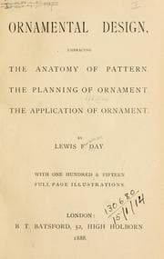 Tapa de Ornamental design, embracing The Anatomy of pattern