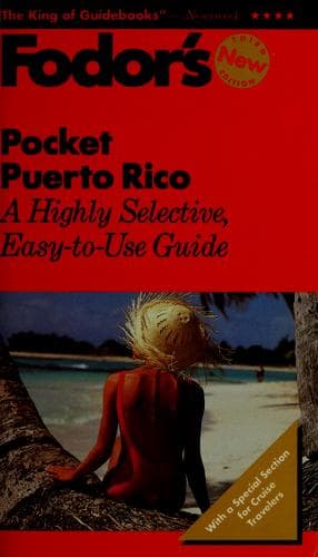 Tapa de Fodor's pocket Puerto Rico