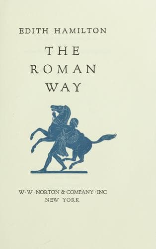 Tapa de The Roman way.