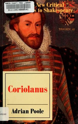 Tapa de Coriolanus