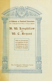 Tapa de H.W. Longfellow and W.C. Bryant