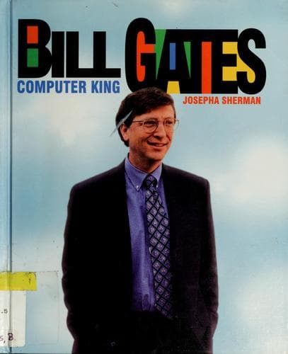 Tapa de Bill Gates (Gateway Biographies)