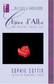 Tapa de Claire d'Albe