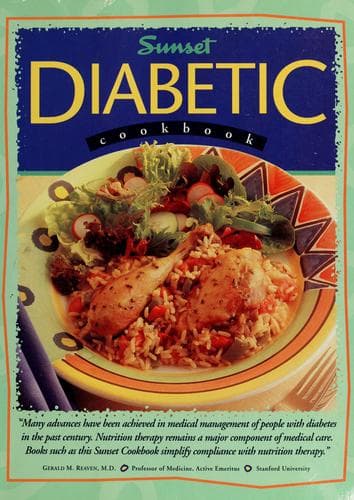 Tapa de Diabetic cookbook