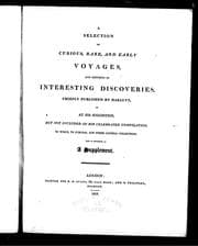 Tapa de A selection of curious, rare and early voyages