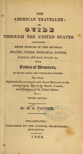 Tapa de The American traveller