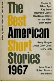 Tapa de The Best American Short Stories 1967