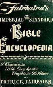 Tapa de Fairbairn's imperial standard Bible encyclopedia
