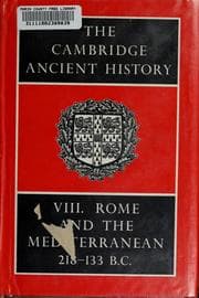 Tapa de Rome and the Mediterranean, 218-133 B.C.