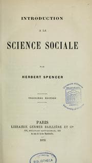 Tapa de Introduction à la science sociale \