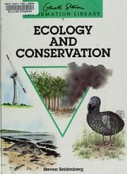 Tapa de Ecology and conservation