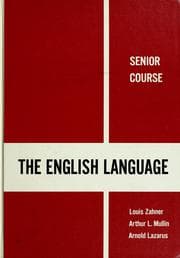 Tapa de The English language