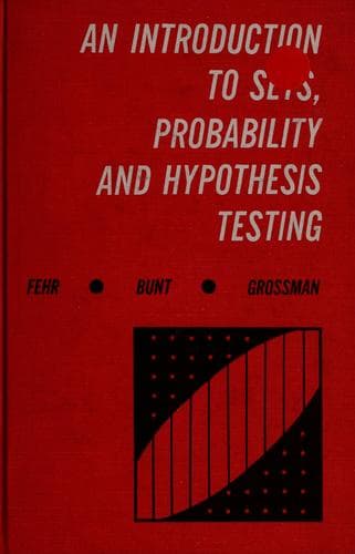 Tapa de An introduction to sets, probability and hypothesis testing
