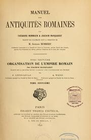 Tapa de Organisation de l'empire romain