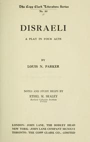Tapa de Disraeli