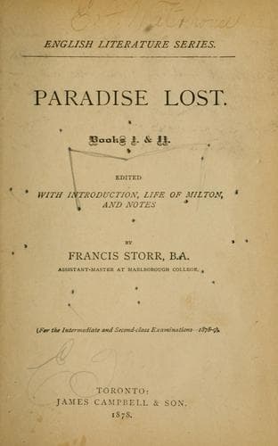 Tapa de Paradise lost