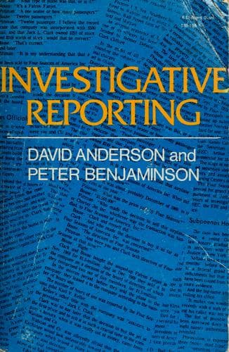 Tapa de Investigative reporting