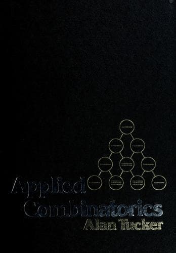 Tapa de Applied combinatorics