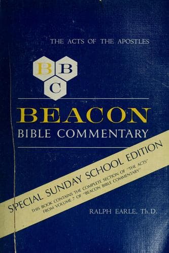 Tapa de Beacon Bible commentary