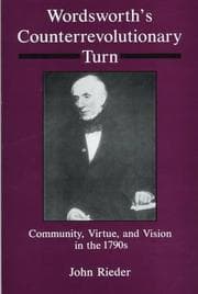 Tapa de Wordsworth's counterrevolutionary turn