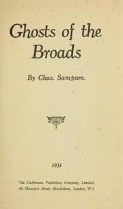 Tapa de Ghosts of the Broads