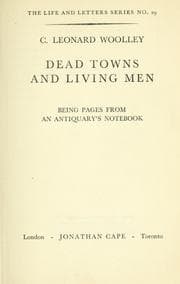 Tapa de Dead towns and living men