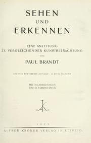 Tapa de Sehen und erkennen