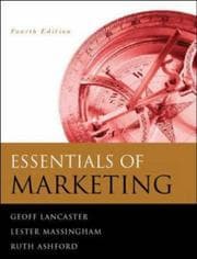 Tapa de Essentials of marketing