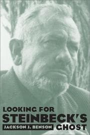 Tapa de Looking for Steinbeck's Ghost (Western Literature Series)