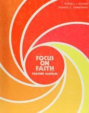 Tapa de Focus on faith