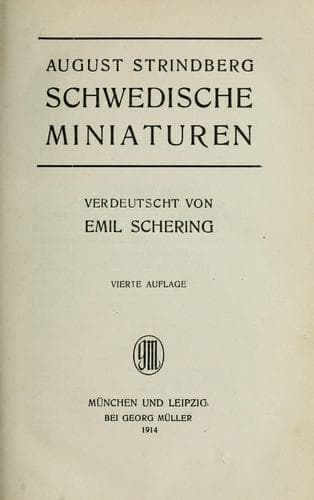 Tapa de Schwedische Miniaturen