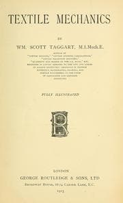 Tapa de Textile mechanics