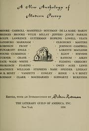Tapa de A new anthology of modern poetry