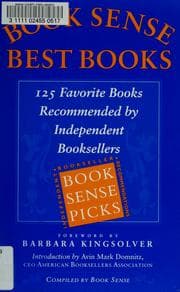 Tapa de Book Sense best books