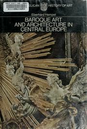 Tapa de Baroque art and architecture in central Europe: Germany, Austria, Switzerland, Hungary, Czechoslovakia, Poland