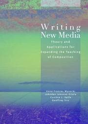 Tapa de Writing new media