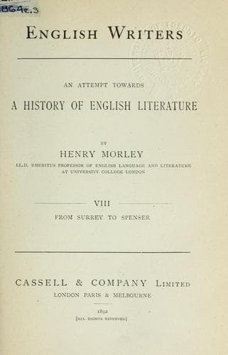 Tapa de English writers