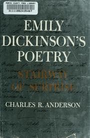 Tapa de Emily Dickinson's poetry