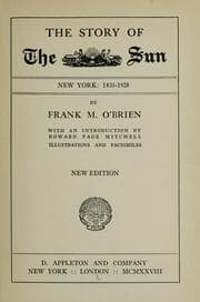 Tapa de The story of the Sun, New York: 1833-1928