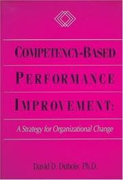 Tapa de Competency Based Performance Improvement
