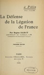 Tapa de A Pékin 29 mai-31 août 1900