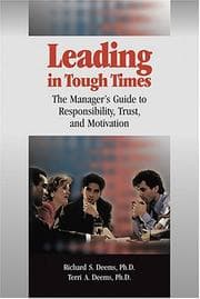 Tapa de Leading in tough times